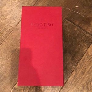 Valentino shoebox with two shoe bags